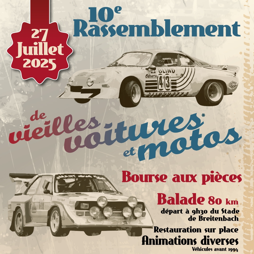 Rassemblement Breitenbach 27/07/2025