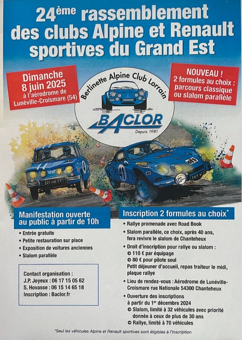 Rassemblement de l&rsquo;EST –&nbsp;08/06/2025